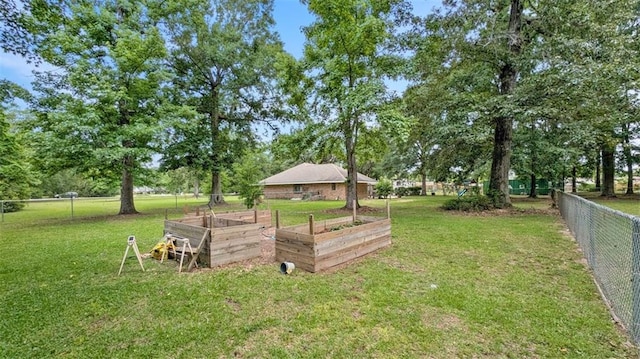 61258 N Military Rd, Slidell, LA 70461 - view of yard with a vegetable garden