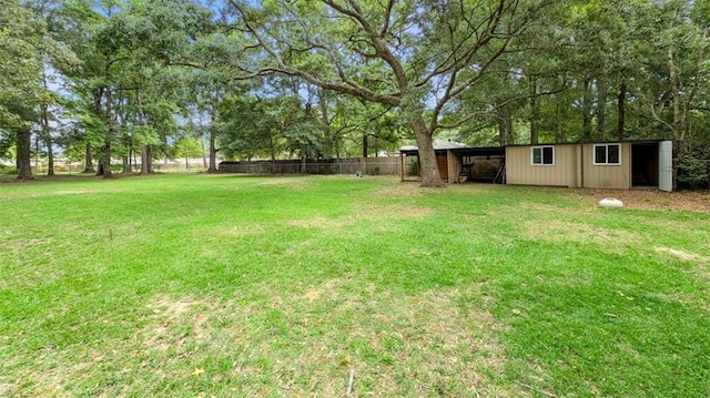 61258 N Military Rd, Slidell, LA 70461 - view of yard featuring an outdoor structure