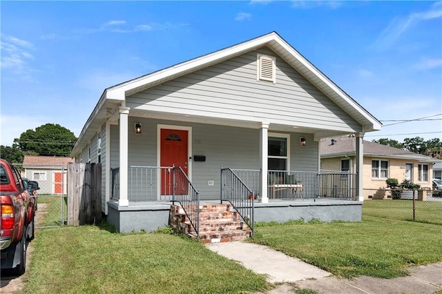 1101 Fairway Dr, Kenner, LA 70062 - view of front facade featuring a porch