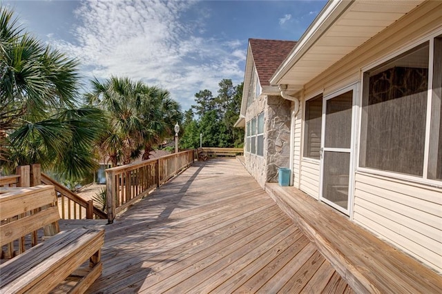 59394 E Harbor Ln, Lacombe, LA 70445 - view of wooden deck