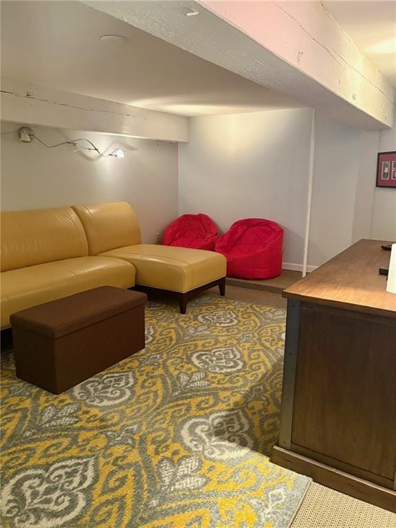 920 Poeyfarre St Unit 264, New Orleans, LA 70130 - view of carpeted living area