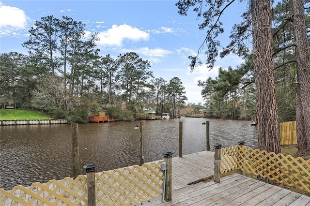25 Woodvine Ct, Covington, LA 70433 - dock area featuring a water view
