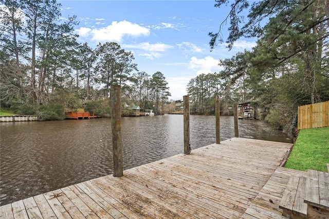 25 Woodvine Ct, Covington, LA 70433 - dock area with a water view