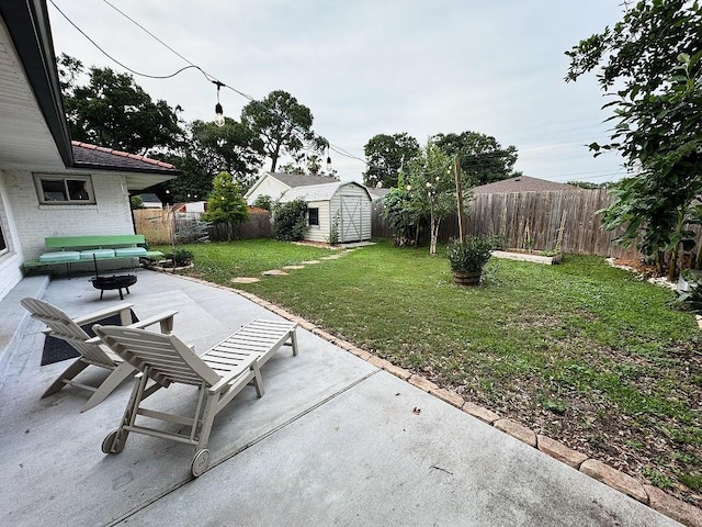 3609 Green Acres Rd, Metairie, LA 70003 - view of yard with a patio area