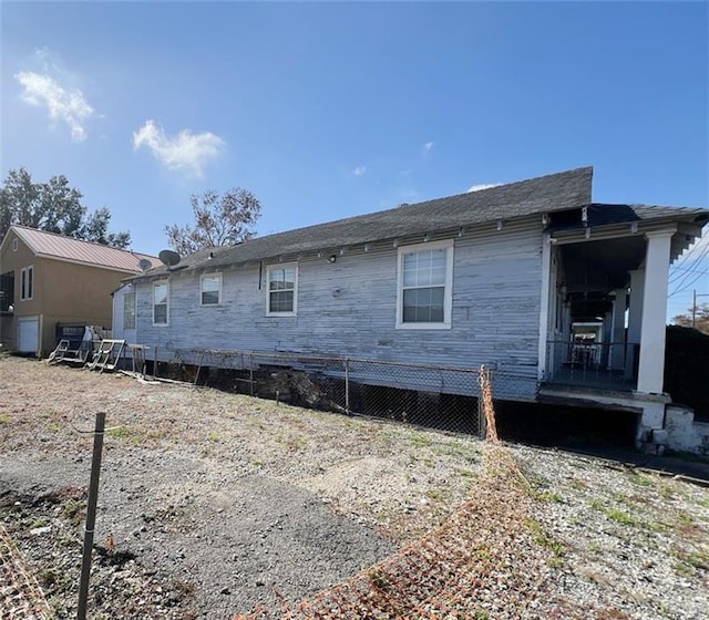 233436 N Miro St, New Orleans, LA 70117 - view of rear view of property