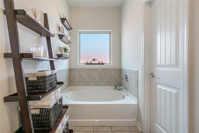 521 Lakeshore Village Ln, Slidell, LA 70461 - full bathroom with tile patterned flooring and a bath