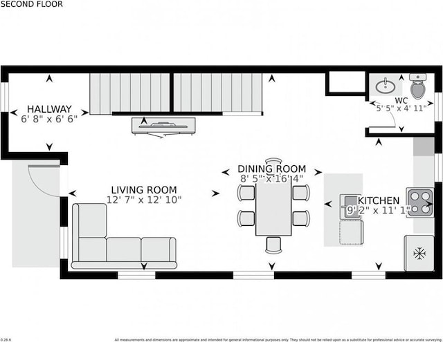 3431 Chartres St Unit 3, New Orleans, LA 70117 - floor plan / room layout