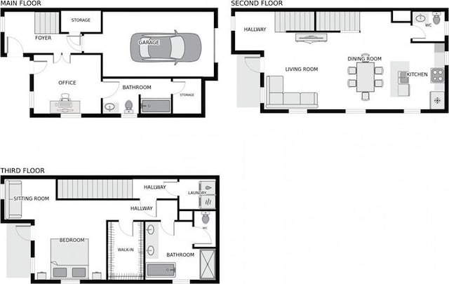 3431 Chartres St Unit 3, New Orleans, LA 70117 - room layout