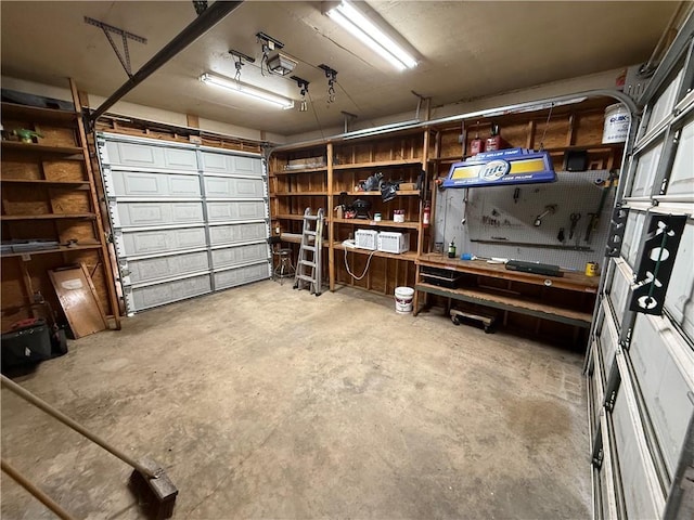 711921 Marshal Foch St, New Orleans, LA 70124 - garage with a workshop area