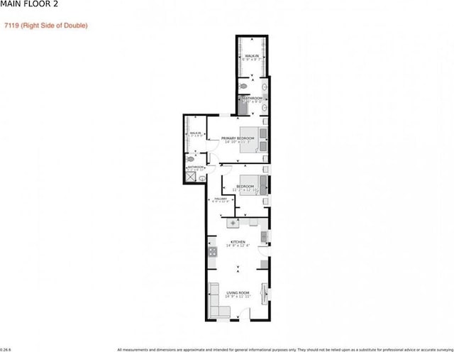 711921 Marshal Foch St, New Orleans, LA 70124 - room layout
