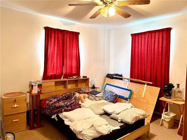 3754 Roman St, Metairie, LA 70001 - carpeted bedroom with a ceiling fan