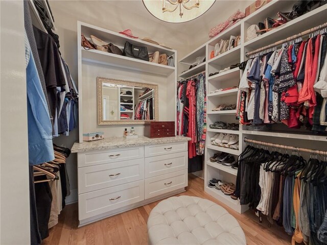 2044 S Lakeshore Blvd, Slidell, LA 70461 - spacious closet with light wood-style flooring
