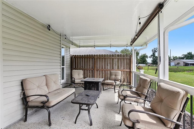 4824 Grand Bayou Dr, Marrero, LA 70072 - view of patio