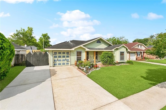 42 Richelle St, Waggaman, LA 70094 - single story home featuring a garage, driveway, and stucco siding
