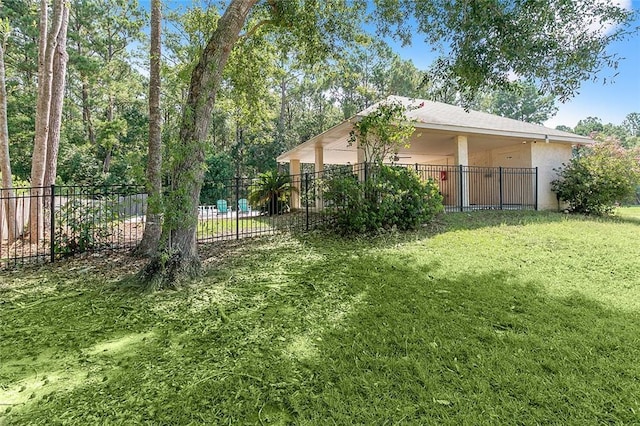 113 Kasey St, Slidell, LA 70458 - view of yard