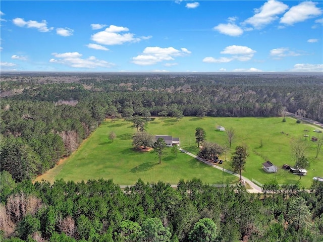 20 Sunset Ln, Carriere, MS 39426 - aerial view of sparsely populated area featuring a forest