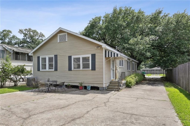 11 Gelbke Dr, Gretna, LA 70053 - back of house featuring a patio