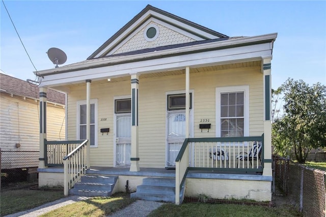232830 Frenchmen St, New Orleans, LA 70119 - view of front of house featuring covered porch