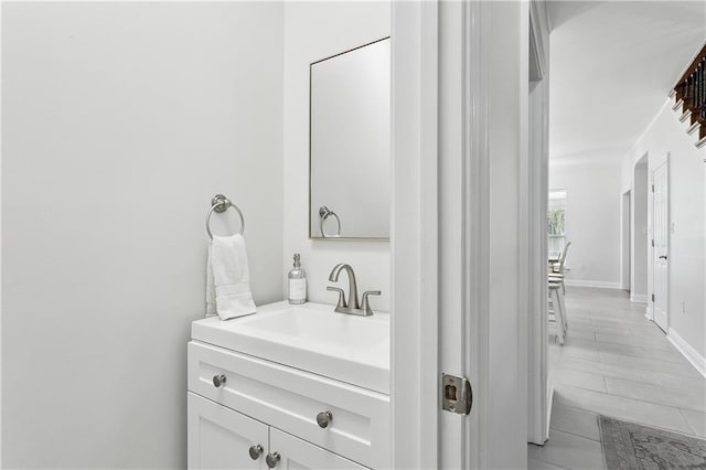 126 Rue Acadian, Belle Chasse, LA 70037 - bathroom featuring vanity and baseboards