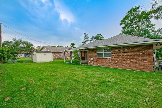1414 Englewood Dr, Slidell, LA 70458 - back of property with brick siding and roof with shingles