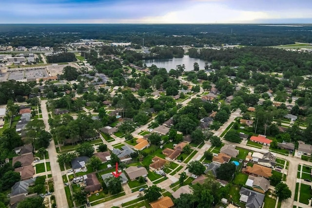 1414 Englewood Dr, Slidell, LA 70458 - aerial view of property and surrounding area featuring a nearby body of water