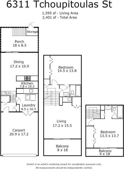 6311 Tchoupitoulas St Unit 6311, New Orleans, LA 70118 - photo 28