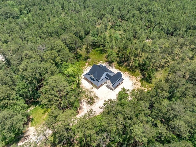 1190 Dove Park Rd, Covington, LA 70433 - aerial view of property and surrounding area featuring a forest