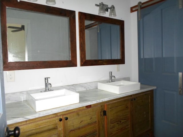 6315 Alhambra St, New Orleans, LA 70117 - bathroom with double vanity