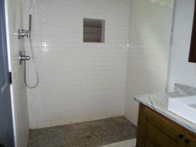 6315 Alhambra St, New Orleans, LA 70117 - full bath featuring vanity and a tile shower