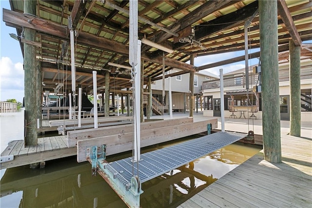 232 Janet Lynn Ct, Theriot, LA 70397 - view of dock