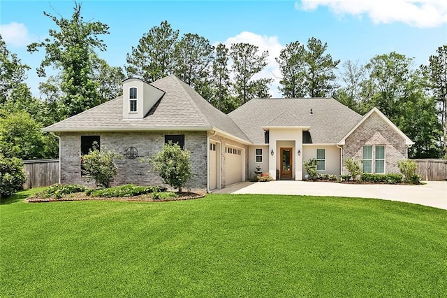 47075 Weald Way, Hammond, LA 70401 - view of front facade featuring concrete driveway, a garage, brick siding, and a shingled roof