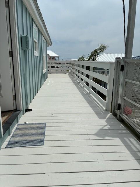 131 Verley Ln, Grand Isle, LA 70358 - view of wooden deck