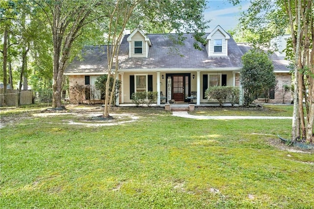 21360 Stire St, Abita Springs, LA 70420 - cape cod house with covered porch