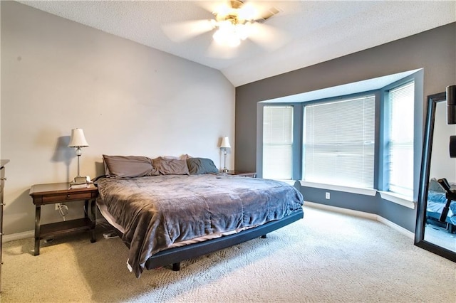 21360 Stire St, Abita Springs, LA 70420 - carpeted bedroom featuring baseboards, ceiling fan, and lofted ceiling
