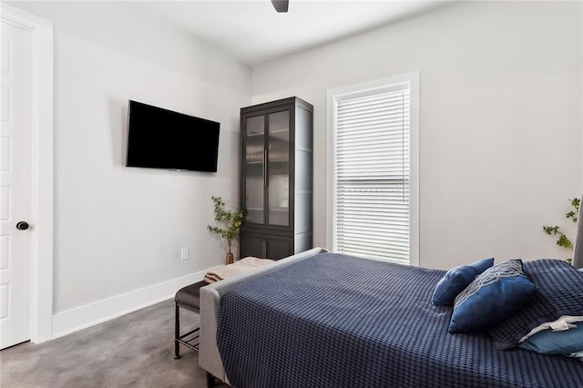 1600 Heatherwood Dr, Harvey, LA 70058 - bedroom featuring carpet, baseboards, and ceiling fan