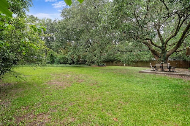 110 Willow Dr, Covington, LA 70433 - view of yard featuring a patio