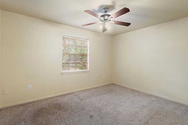 110 Willow Dr, Covington, LA 70433 - carpeted spare room featuring a ceiling fan and baseboards