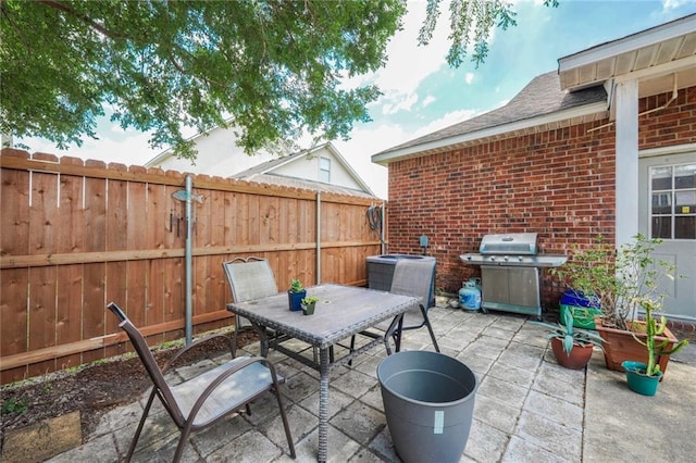 4000 Lake Beau Pre Blvd Unit 100, Baton Rouge, LA 70820 - view of patio featuring outdoor dining area and area for grilling