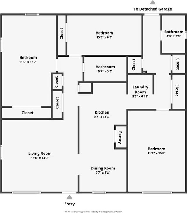 2112 Munster Blvd, Meraux, LA 70075 - home floor plan