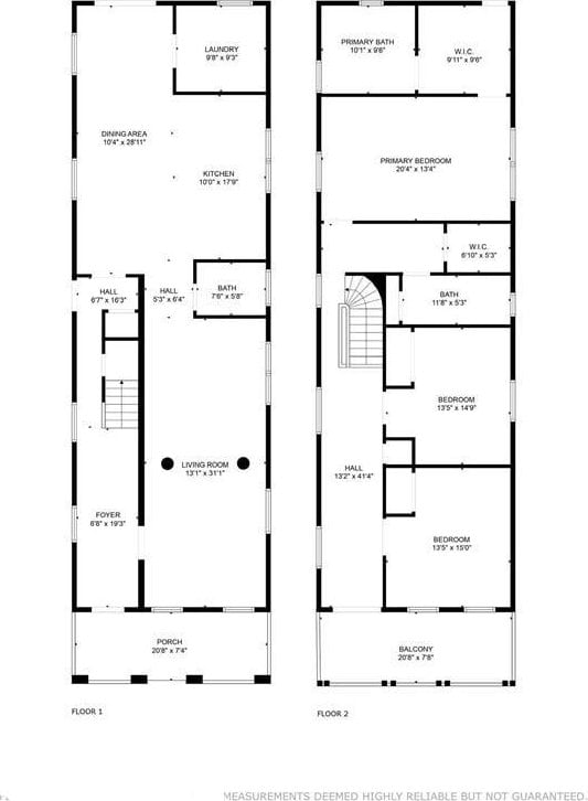 2134 Harmony St, New Orleans, LA 70115 - property floor plan