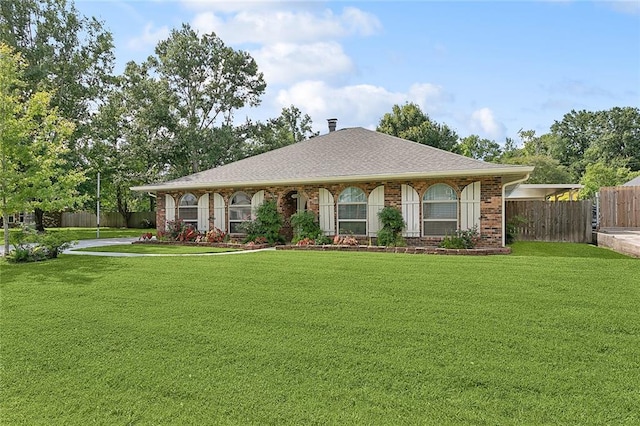 335 Devon Rd, La Place, LA 70068 - view of front of home with brick siding and roof with shingles