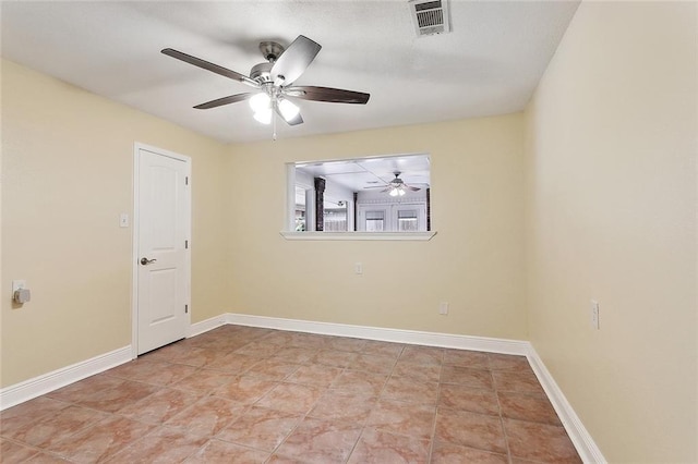 335 Devon Rd, La Place, LA 70068 - unfurnished room with a ceiling fan and baseboards