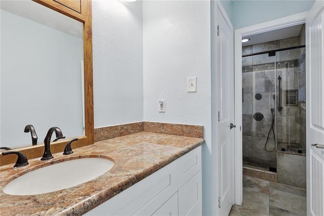 335 Devon Rd, La Place, LA 70068 - full bath featuring a shower stall and vanity