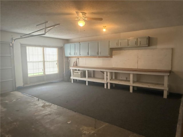 106 Leonell Cir, Slidell, LA 70458 - garage featuring ceiling fan