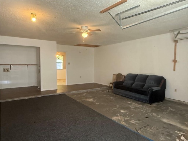 106 Leonell Cir, Slidell, LA 70458 - garage with a ceiling fan