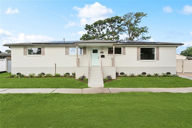 2008 Taft Park, Metairie, LA 70001 - view of front facade featuring solar panels