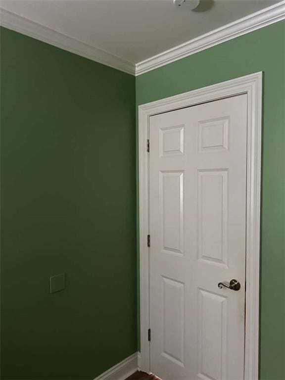 108 Riverbirch Dr, Lafayette, LA 70508 - empty room featuring crown molding and baseboards
