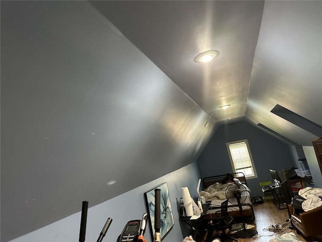 108 Riverbirch Dr, Lafayette, LA 70508 - additional living space with lofted ceiling and wood finished floors
