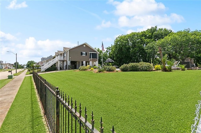 4321 San Remo Rd, New Orleans, LA 70129 - view of yard