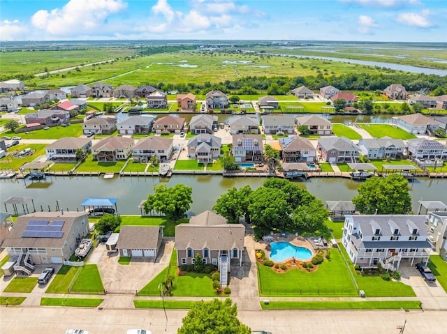 4321 San Remo Rd, New Orleans, LA 70129 - aerial view of residential area with a nearby body of water